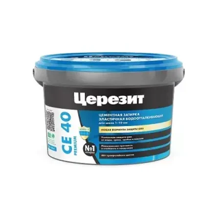 Затирка Церезит CE 40 Aquastatic